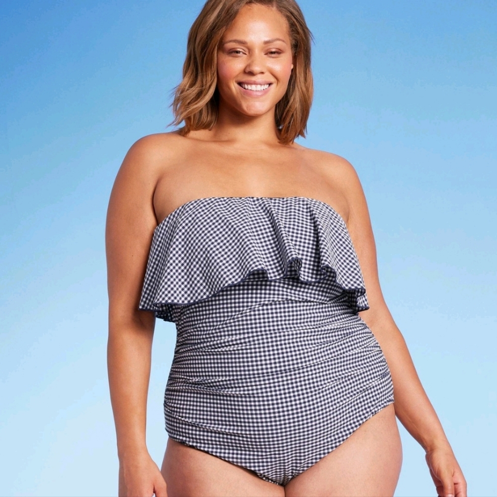 Kona Sol Flounce Front One Piece!